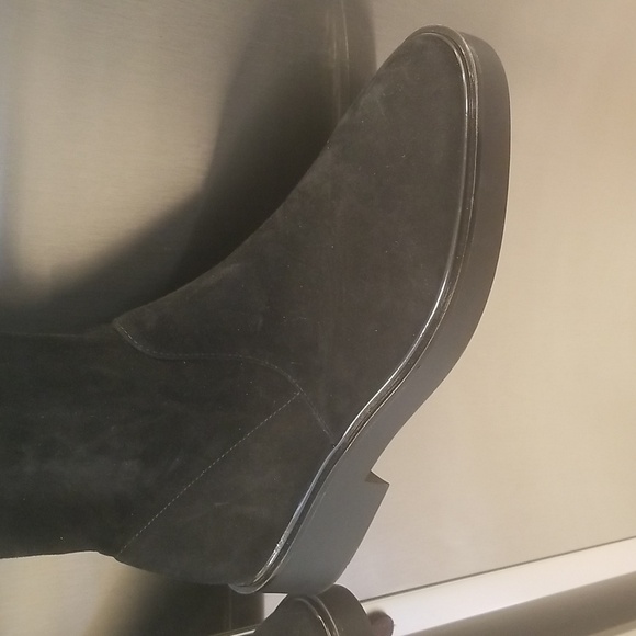 đź’•STUART WEITZMANđź’• Mara Over the Knee Boot ~ Black Suede 8.5 New Without Box - Picture 12 of 16